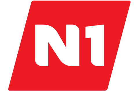 n1-logo, rautt